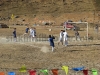 Football match at Nathang valley